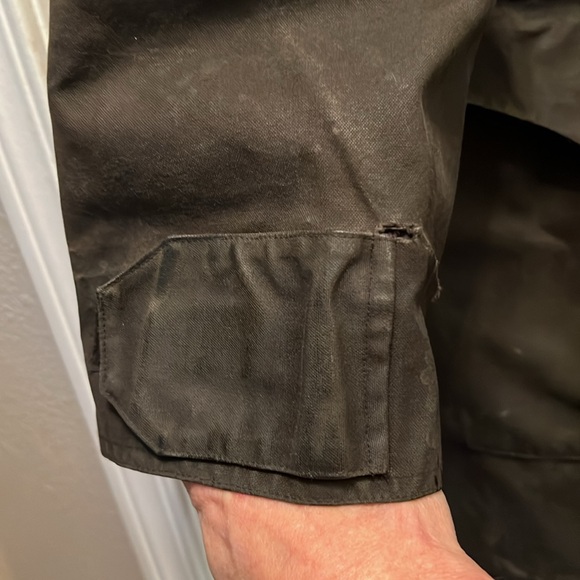 J. Peterman Company outback duster horse riding tin cloth coat - Picture 6 of 11